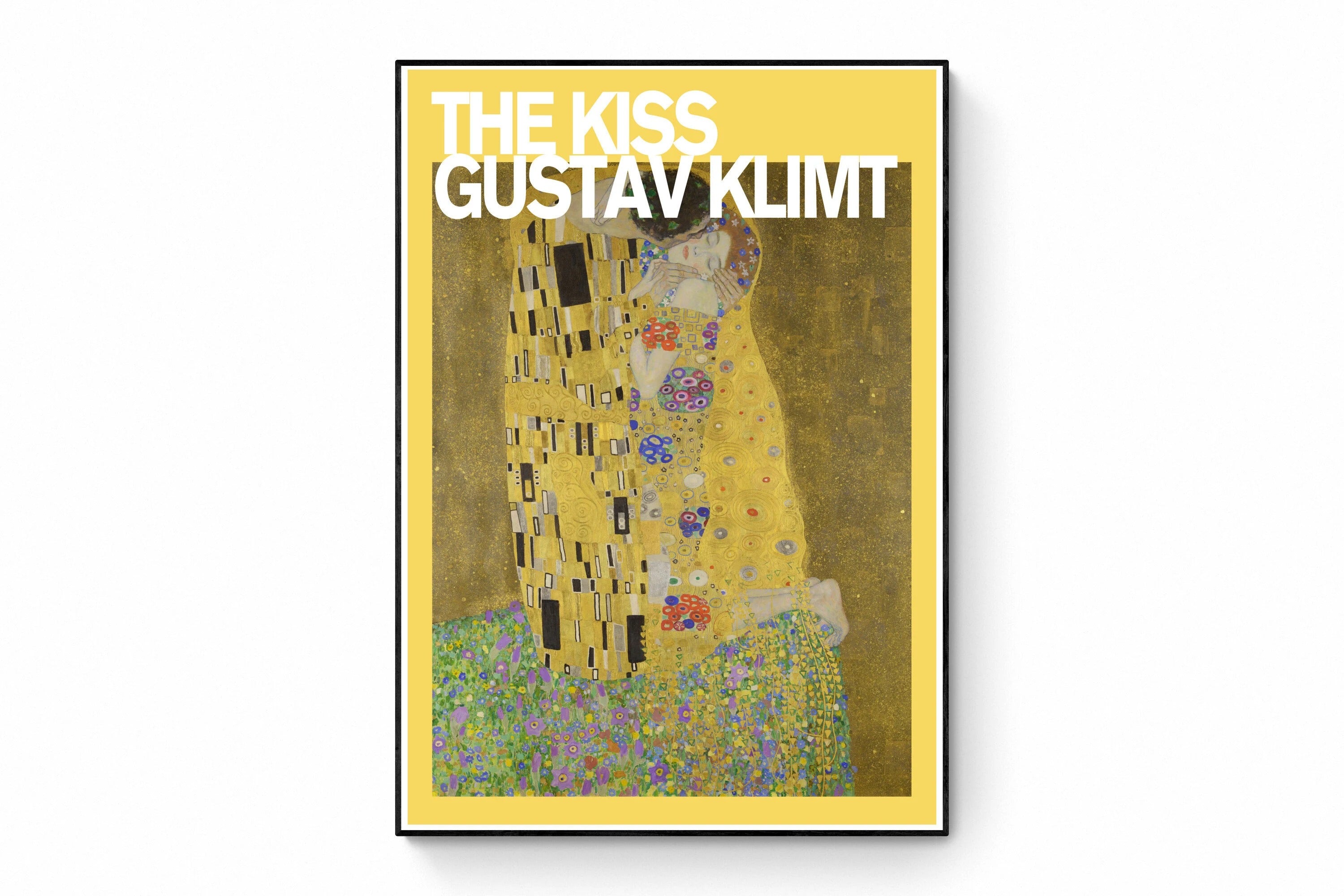 Gustav Klimt - Öpücük / Der Kuss - Sembolizm - Sembolist Poster