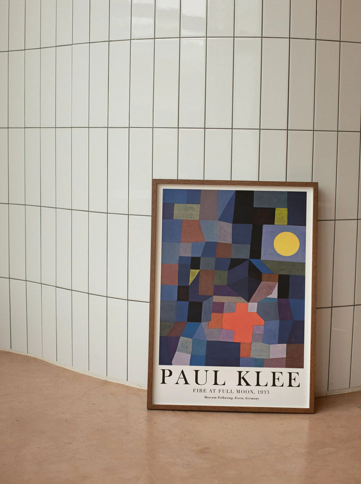 Paul Klee Sergi Afişi: Fire in Full Moon, 1933