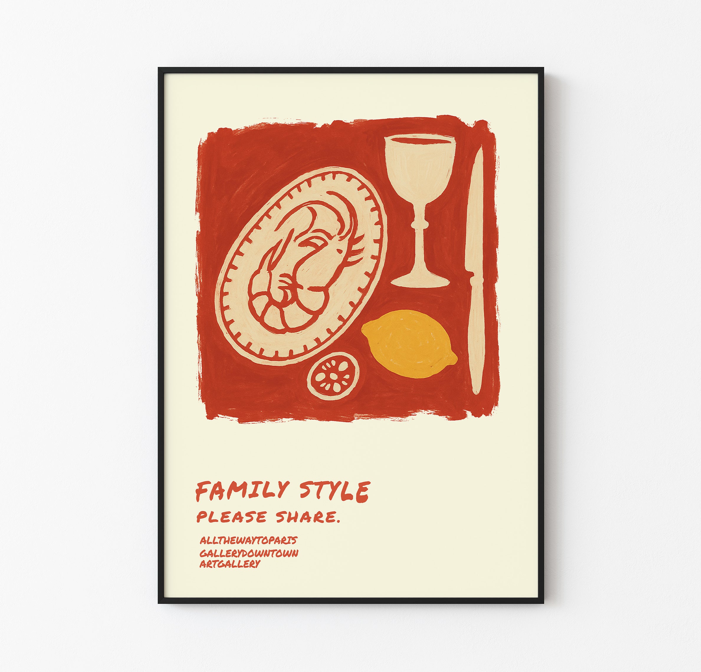 Renkli Modern Sanat Poster Seti – Mid-Century ve İskandinav Tarzı Duvar Dekoru