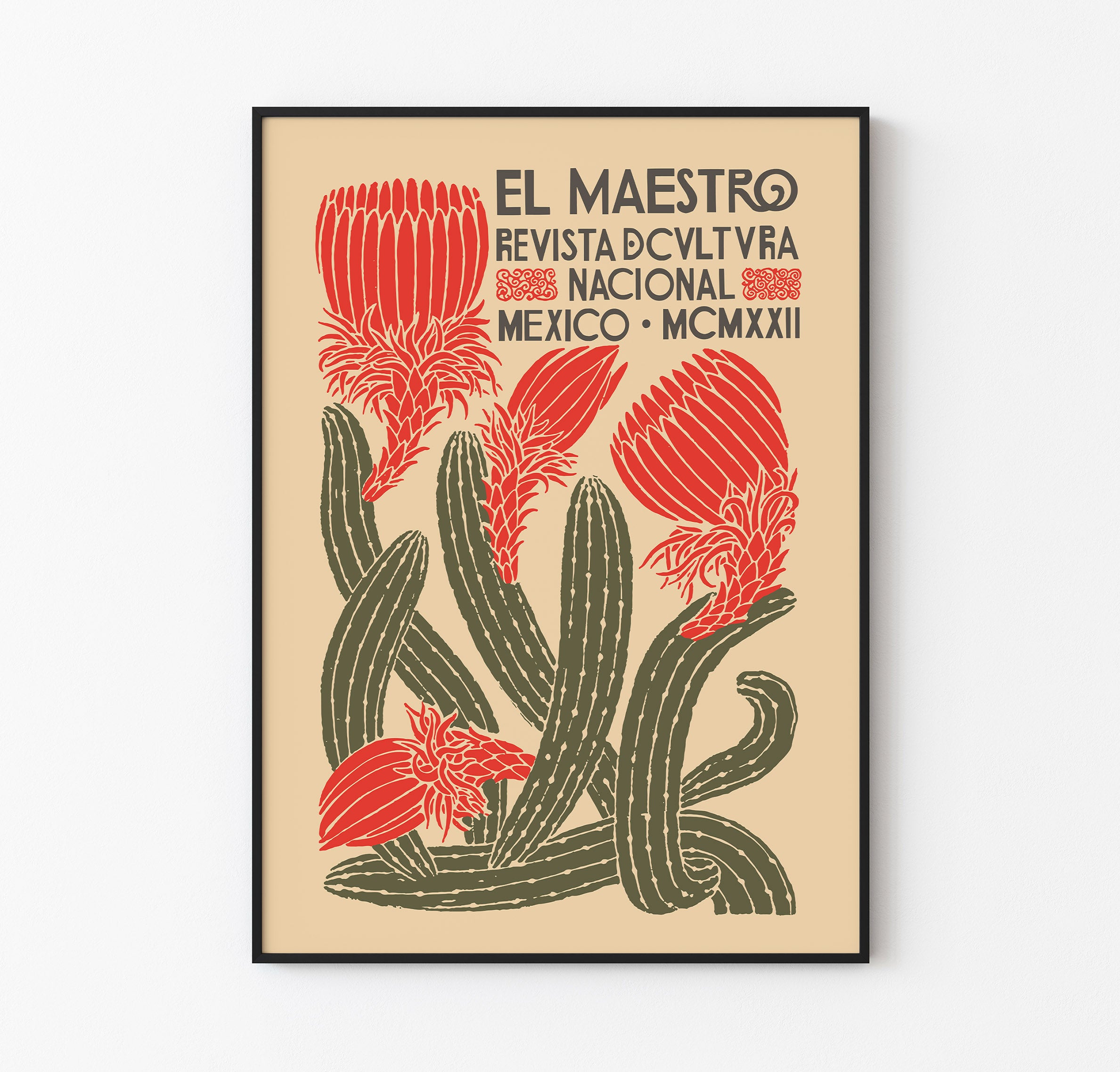 Renkli Modern Sanat Poster Seti – Mid-Century ve İskandinav Tarzı Duvar Dekoru