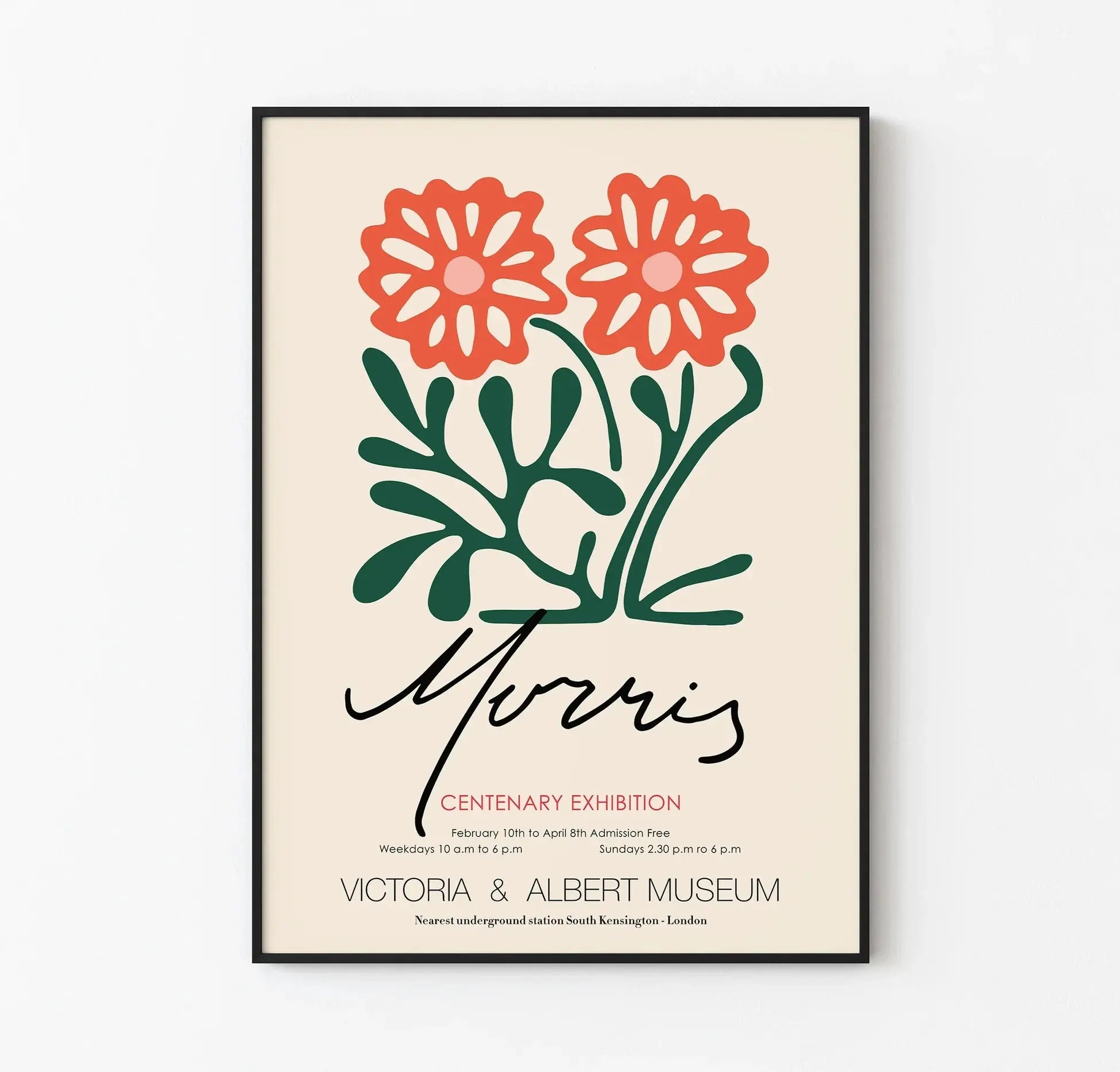William Morris - Flores Art101.shop