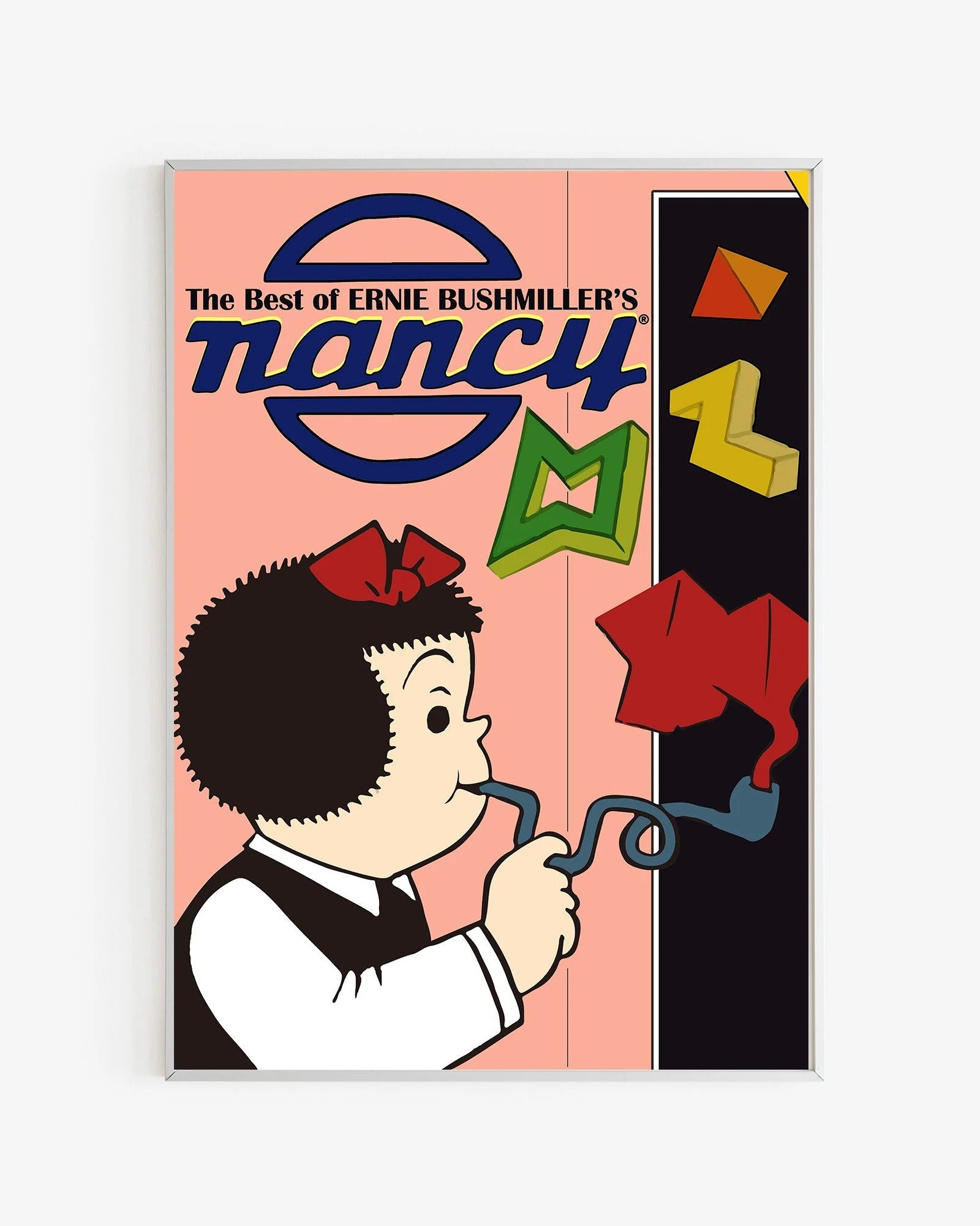 Ernie Bushmiller'ın Nancy Çizgi Roman Afişi - Amerikan Çizgi Roman