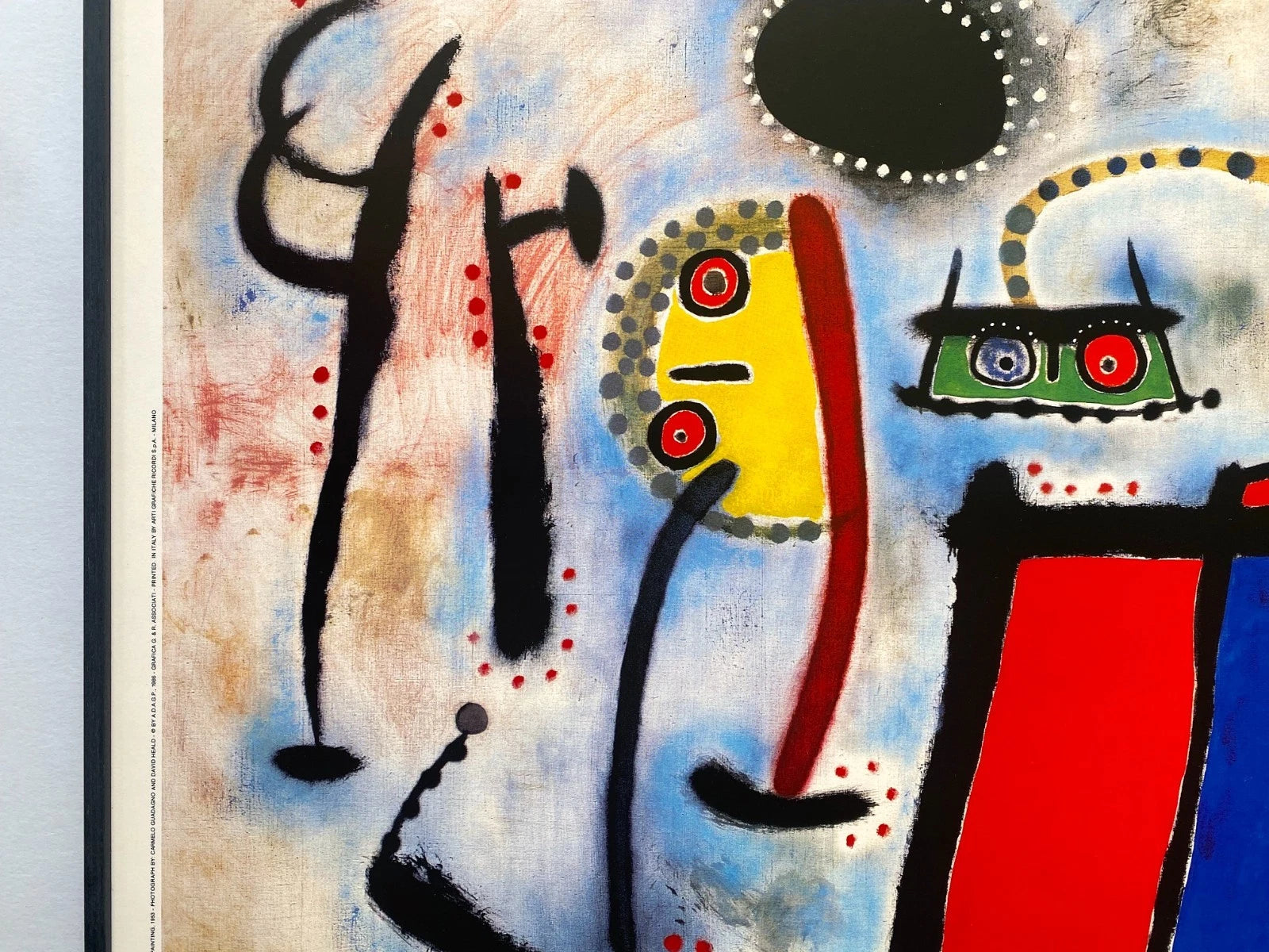 Joan Miró – Solomon R. Guggenheim Museum New York Exhibition Poster