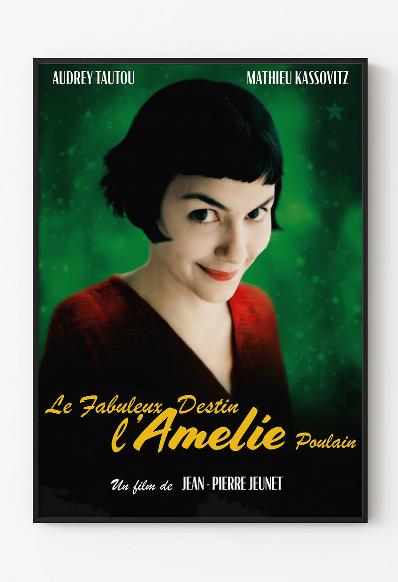 Amelie Film Afişi | Le Fabuleux Destin d’Amélie Poulain Vintage Sinema Posteri