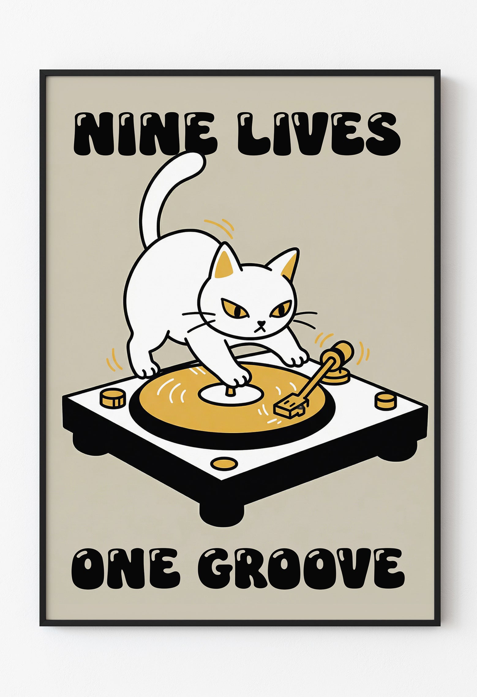 Dokuz Can, Tek Groove – Nine Lives, One Groove | DJ Kedi Poster